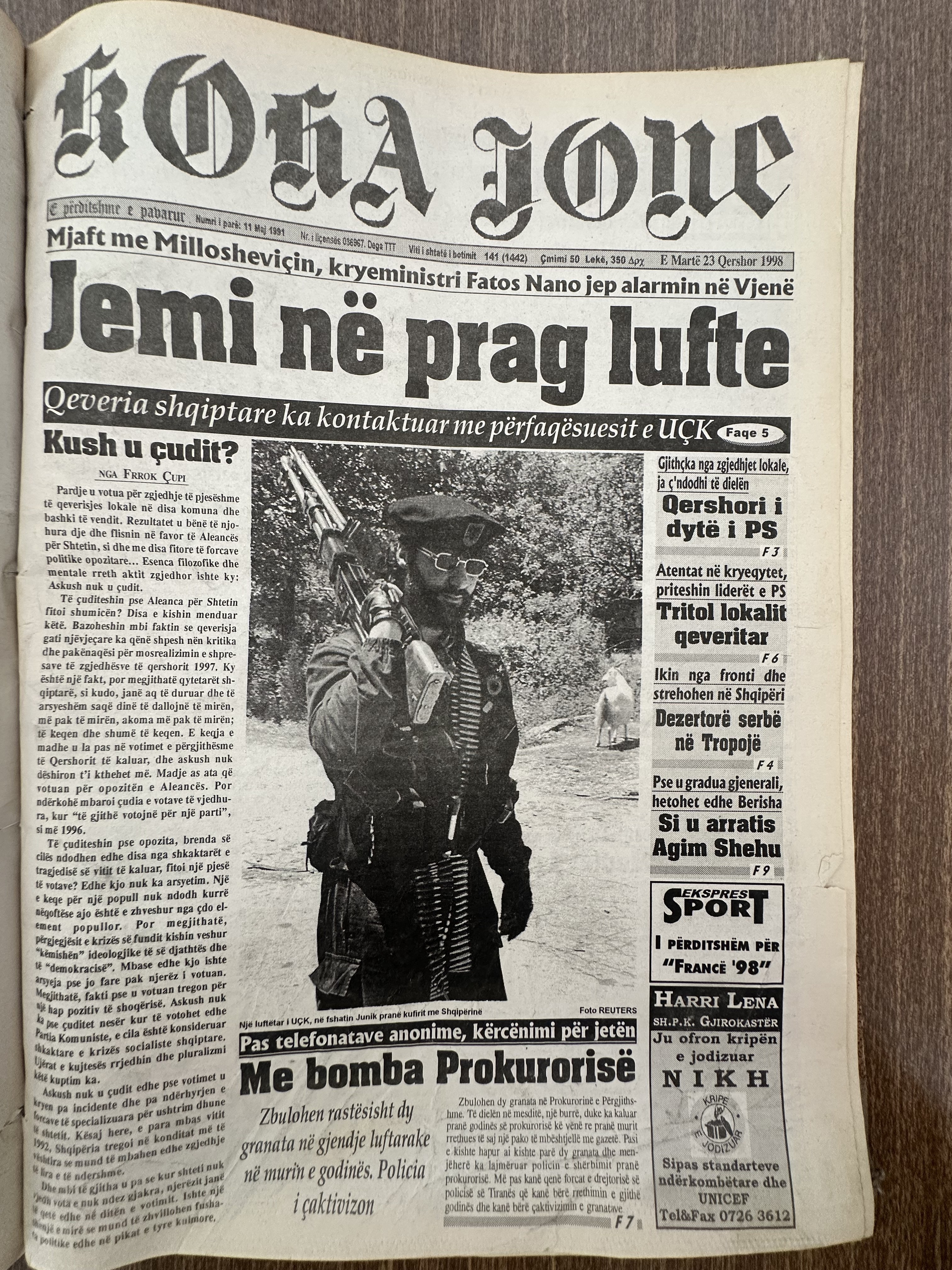 Koha Jonë 1998-06-23